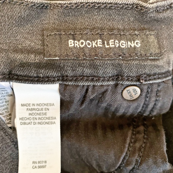 Lucky Brand Black Skinny Jeans Brooke Leggings Size 8/29 - Picture 3 of 4